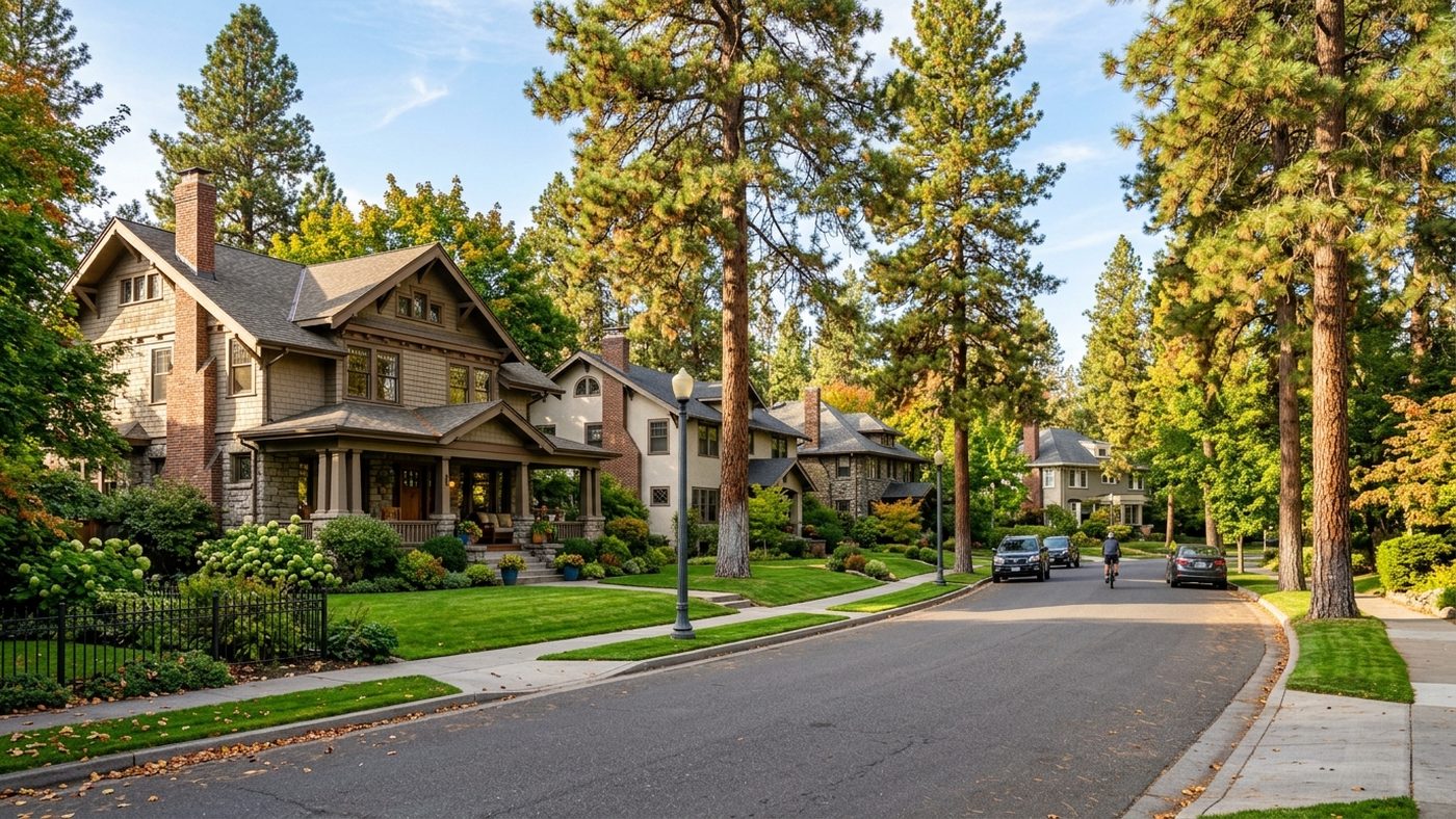South Hill Spokane residential craftsman neighborhood septic service